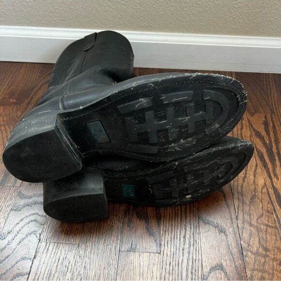 Double H Boot Company Men Western Cowboy Black Leather - Picture 5 of 6